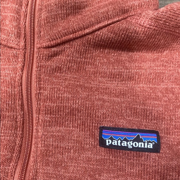 Patagonia Heathered Rust Quarter-Zip Pullover - Picture 3 of 11